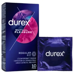 Durex Mutual Pleasure magömlés késleltető óvszer 10 db