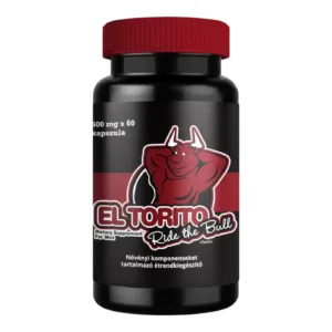 El Torito potencianövelő kapszula férfiaknak 60 db természetes összetevőkkel