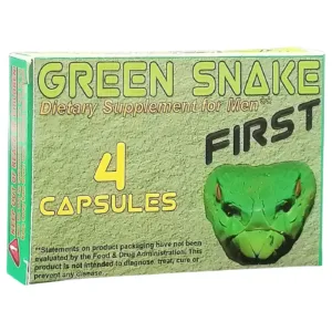 Green Snake First potencianövelő kapszula férfiaknak 4 db