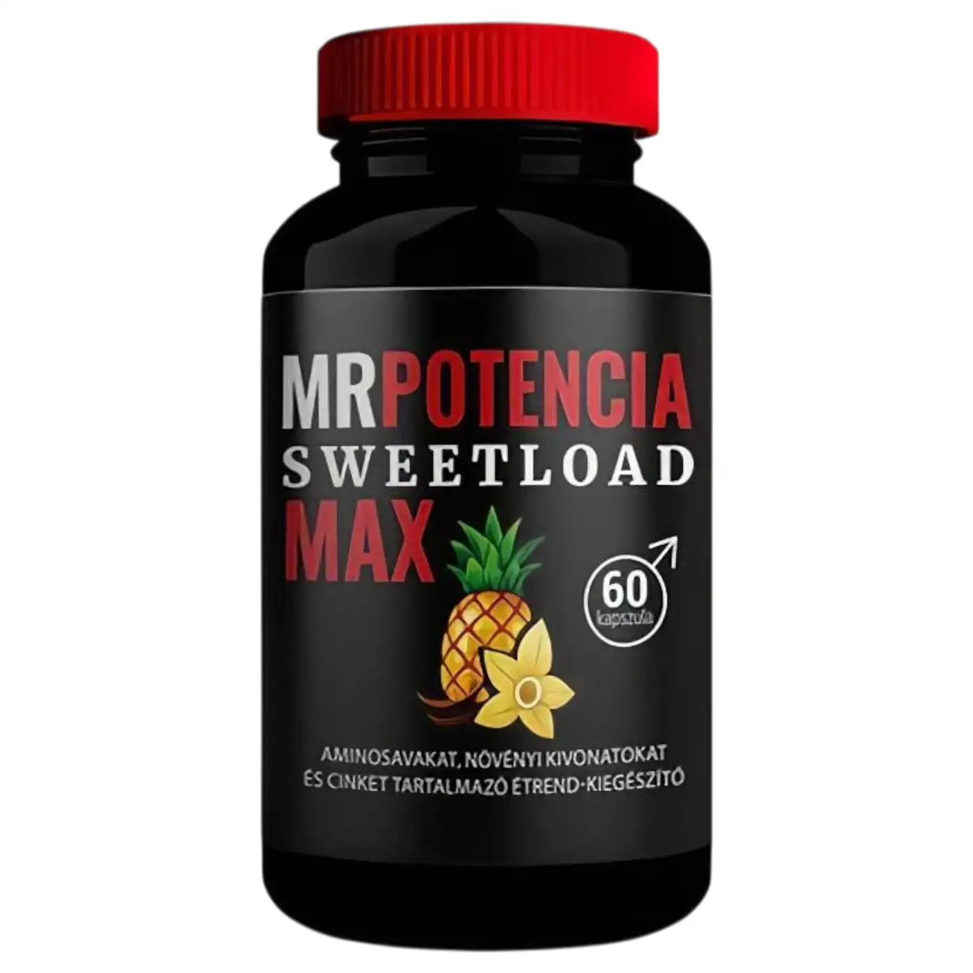MrPotencia Sweet Load - Sperma íz javító kapszula 60db MrPotencia Sweet Load sperma íz javító kapszula