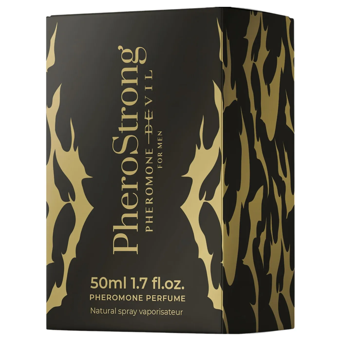 PheroStrong Devil – feromon parfüm férfiaknak 50 ml_3 PheroStrong Devil feromon parfüm férfiaknak 50 ml. Feromon tartalmú Eau de Toilette