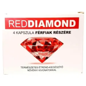 Red Diamond természetes potencianövelő férfiaknak 4 db