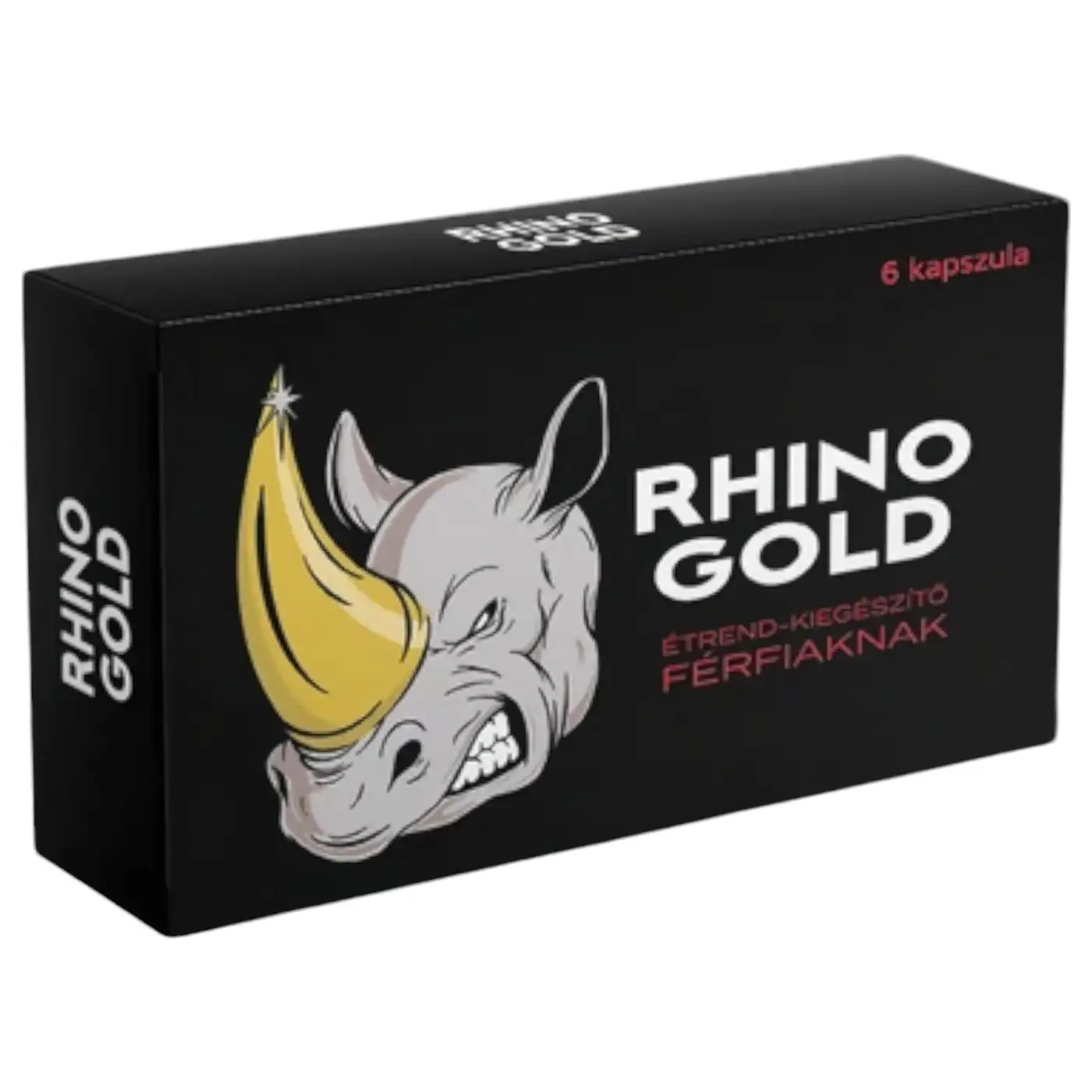 Rhino Gold étrendkiegészítő tabletta férfiaknak 6 db Rhino Gold étrend-kiegészítő tabletta férfiaknak 6 db