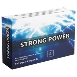 Strong Power Plus potencianövelő kapszula férfiaknak